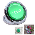 Round Crystal Dual Magnification Mirror MOQ 100PCS