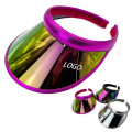 PVC Hair Clip Sun Visor Hat