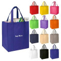 Reusable Big Reinforced Handle Grocery Bags 