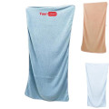 27 1/2 x 55 1/8 Coral Fleece Solid Bath Towel