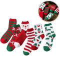 Women Christmas Winter Warm Cartoon Soft  Fuzzy Cozy Sock
