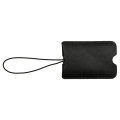 Pull-Apart Leather Luggage Tag
