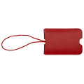 Pull-Apart Leather Luggage Tag