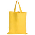 Coloured Cotton Short Handle Tote Bag