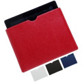 iPad slip case made from cotton and leather