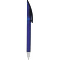 Plastic pen twist action frosted barrel large clip Nova