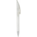 Plastic pen twist action frosted barrel large clip Nova