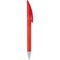 Plastic pen twist action frosted barrel large clip Nova