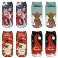 Custom Printed Holiday Socks