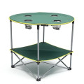 Foldable Table with Cup Holder