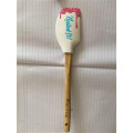 customized wood spatula