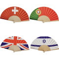 Printed Bamboo Folding Hand Fans