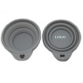 Collapsible Silicone Dog Bowl
