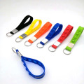 Push pop stress reliever keychain