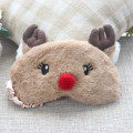 Animal Plush  Mask Reindeer Sleeping Blindfold Eye Cover
