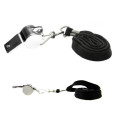 Metal Whistle With Lanyard