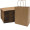 Vertical Brown Kraft Paper Shopping Bag