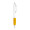 Nash Ballpoint Pen w/ White Barrel & Coloured Grip