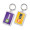 Lens Key Ring - Rectangle