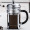 French Hand Press Stainless Steel Glass Coffee Pot
