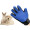 Pet grooming glove
