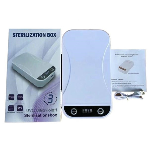 Portable UV light Cell Phone Sanitizer Box