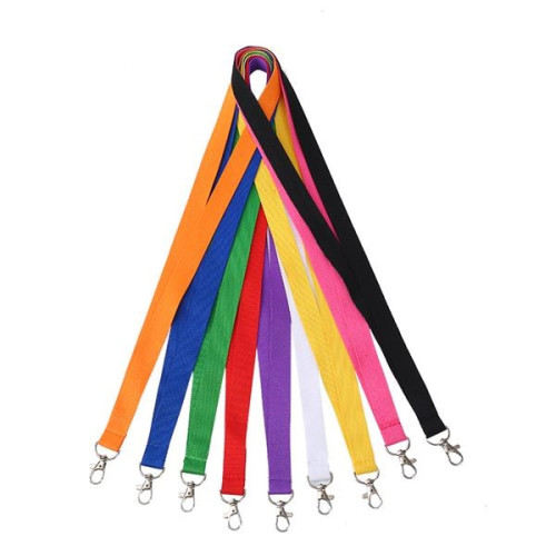 Full Color 3/4" Polyester Detachable Buckle Lanyard