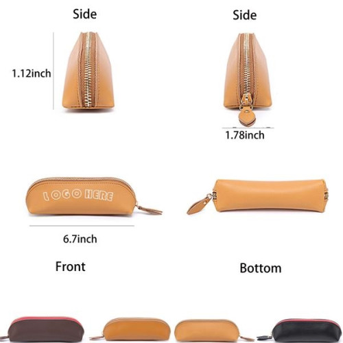 Leather Pen Case Pencil Pouch