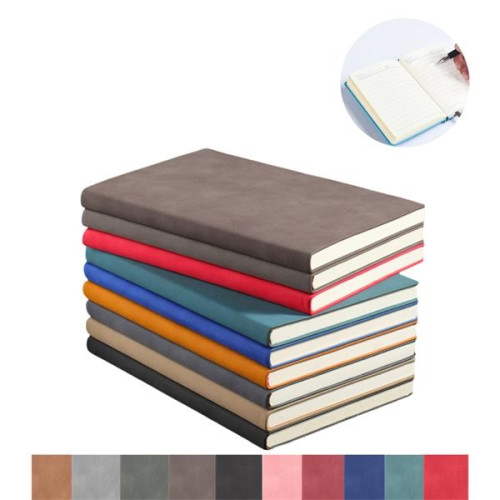 MOQ 50 Customizable Portable Sheepskin Business Notebook