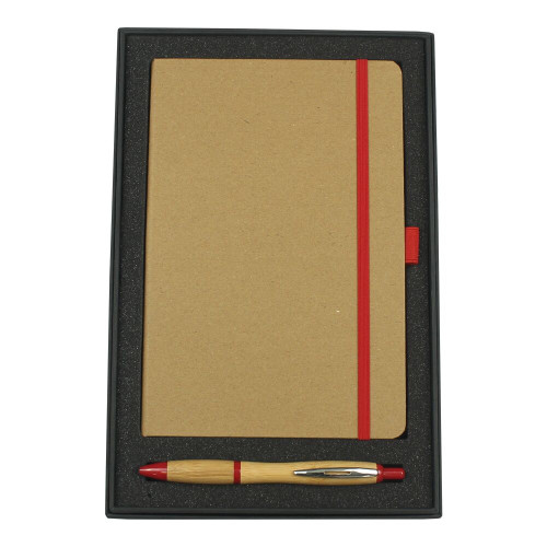 Gift Set w/ JB1022 Colour Bound Journal & 4104 Nash Bamboo Pen