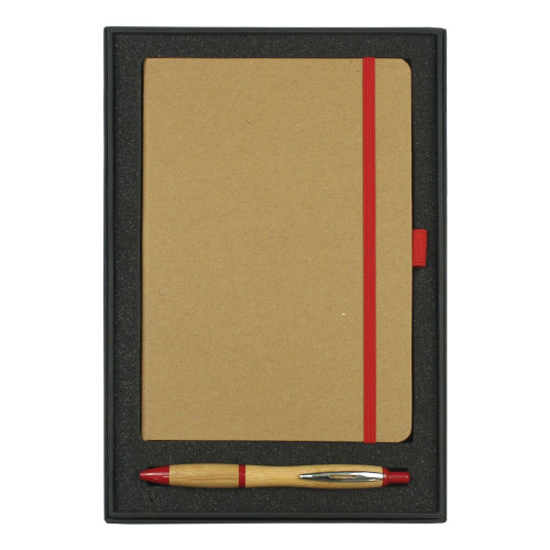 Gift Set w/ JB1022 Colour Bound Journal & 4104 Nash Bamboo Pen