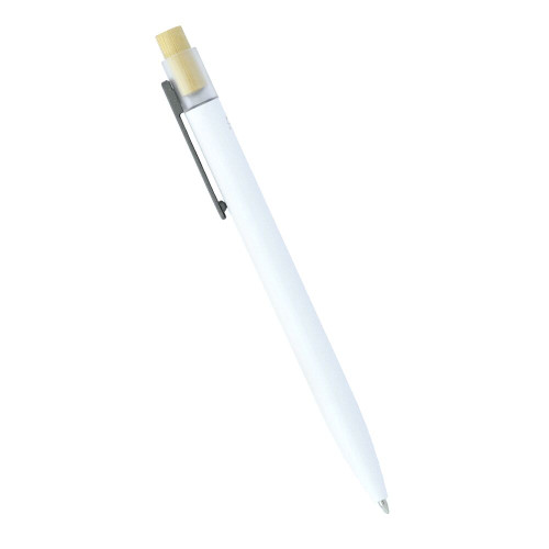 Recycled Aluminium Pen w/ Bamboo Clicker