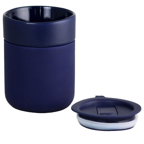 Java 330 ml Ceramic Tumbler w/ Silicone Wrap