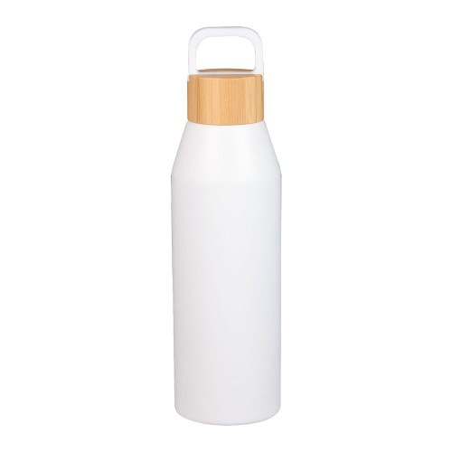 Aspen Recycled Bottle with Bamboo Lid - 1L