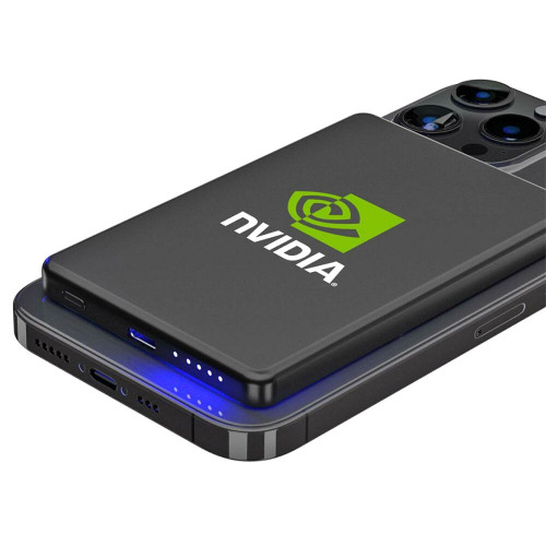Slim Metal Magnetic Power Bank 5000 mAh