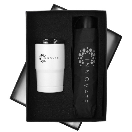 Umbrella & Tumbler Gift Set