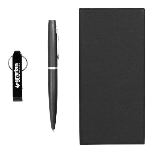 Chicago Pen & Bottle Opener Keyring Gift Set