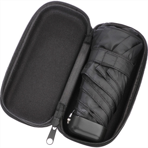 Mini Travel Umbrella in Case