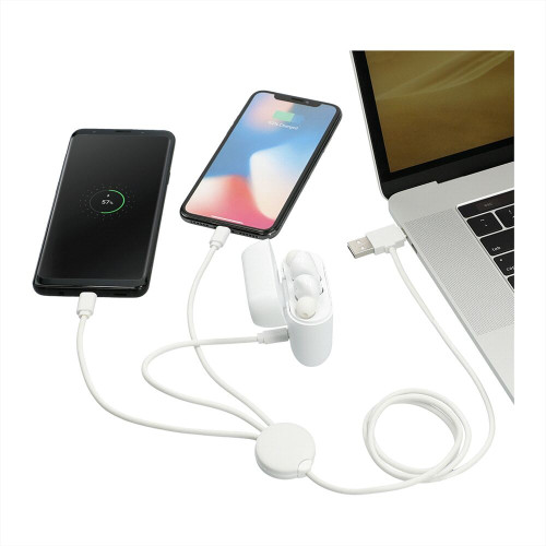 5-In-1 Charging Cable w/ Antimicrobial Additive