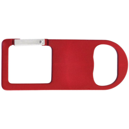 Bottle opener with carabiner