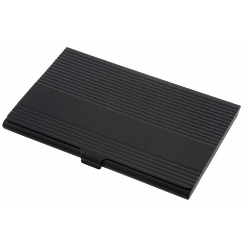 Business card holder metal holds up to 15 cards