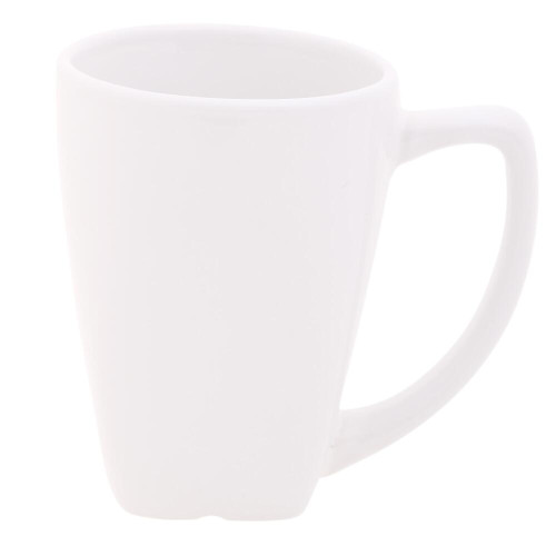 Coffee  mug 300ml square shape D handle