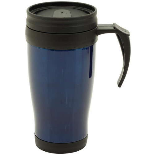 Coffee mug travel double walled 400ml capacity