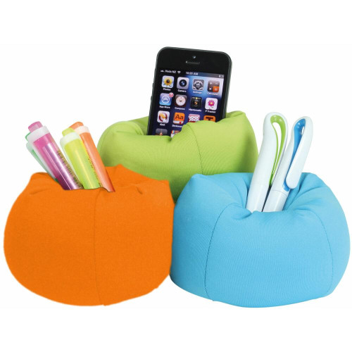 Beanbag phone holder Desk Caddy