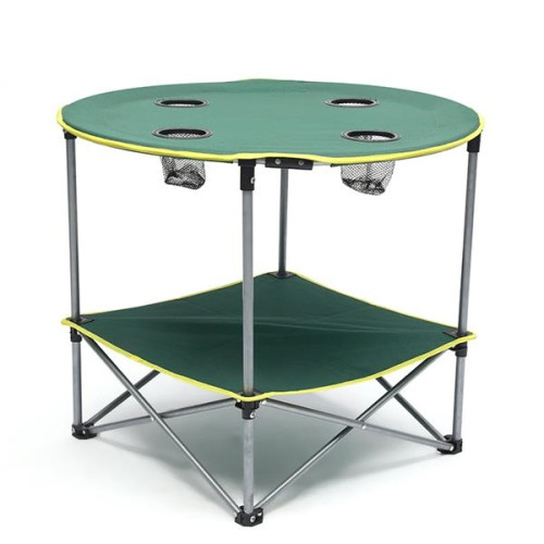 Foldable Table with Cup Holder