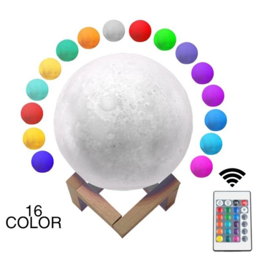 3D Moon Living Lamp