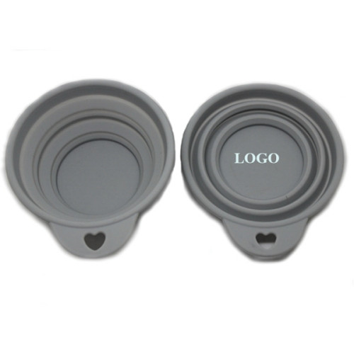 Collapsible Silicone Dog Bowl