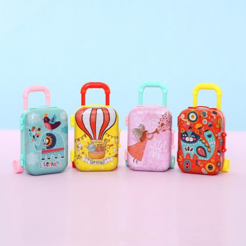 Mini trunk coin case change purse