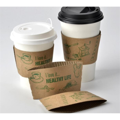 Paper coffeeCorrugated Cup mug Sleeve