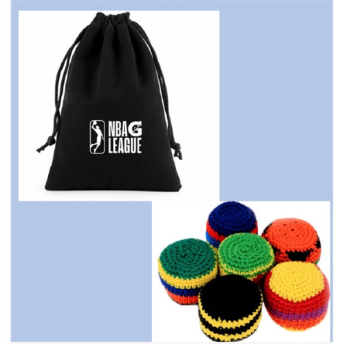 Woollen yarn braided sandbags